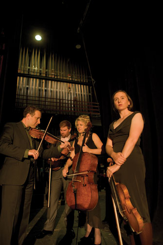Cypress String Quartet Onstage